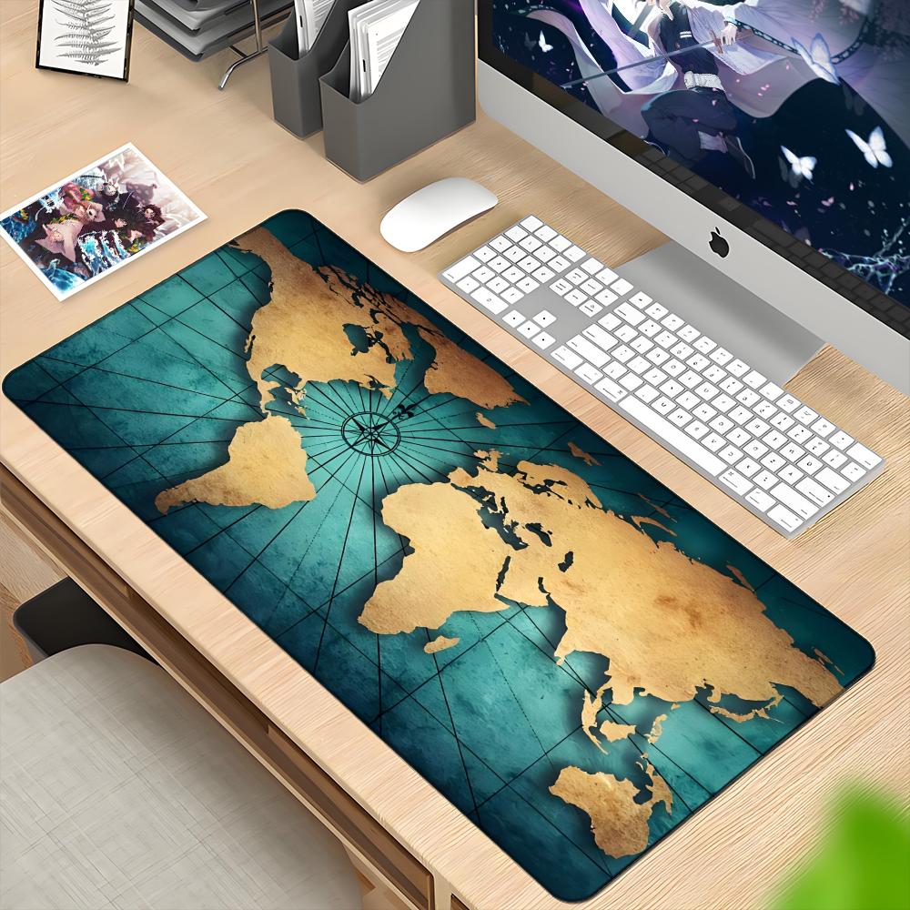 Laptop Accessories World - لوحة الماوس خريطة العالم لوحة الماوس