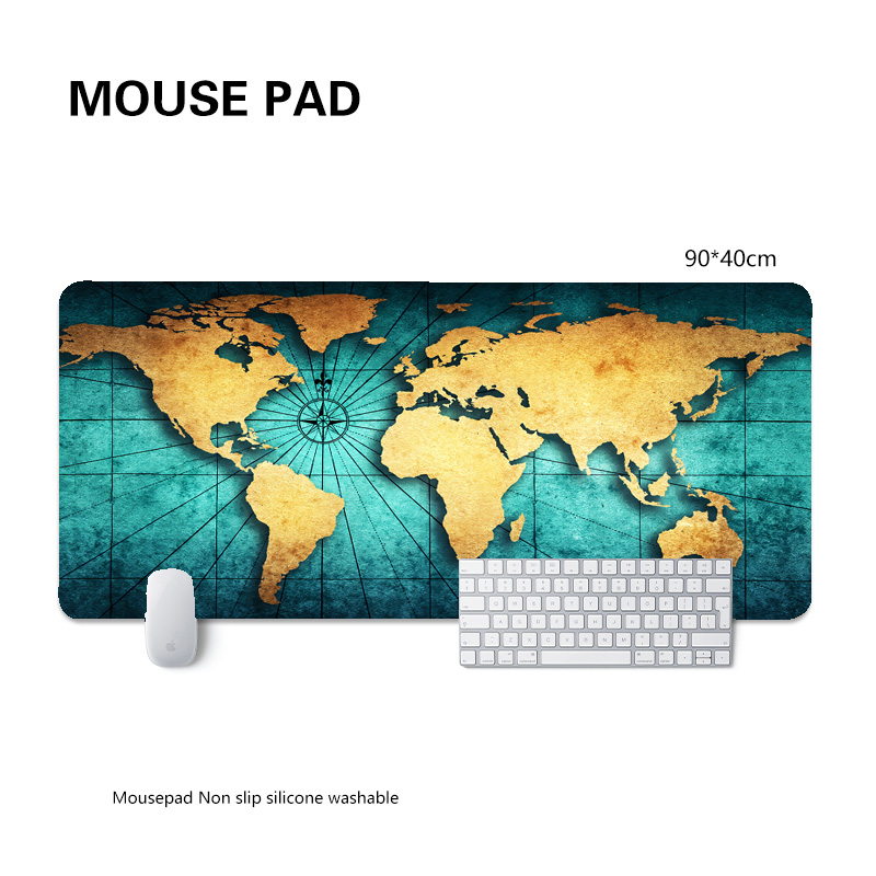 لوحة ماوس بتصميم خريطة العالم، - مراجعة Laptop Accessories World وسعره