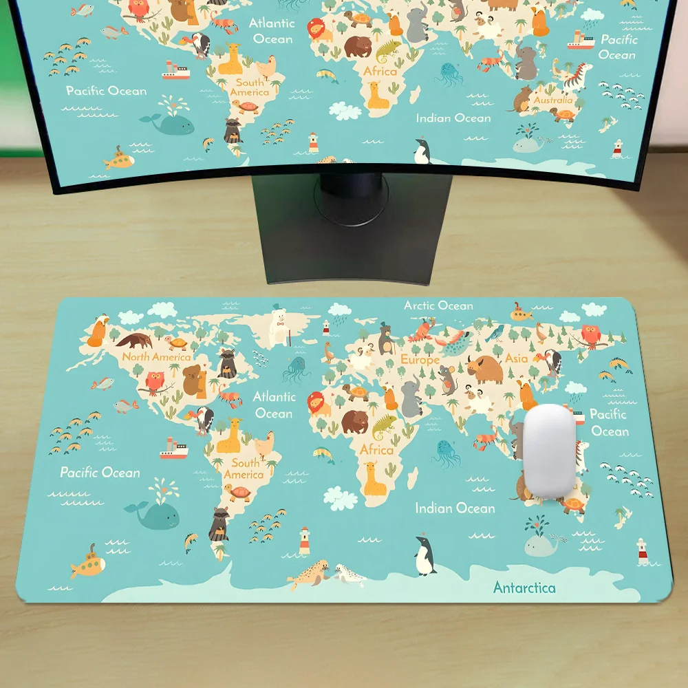لوحة ماوس ألعاب خريطة العالم ب - مراجعة Laptop Accessories World وسعره