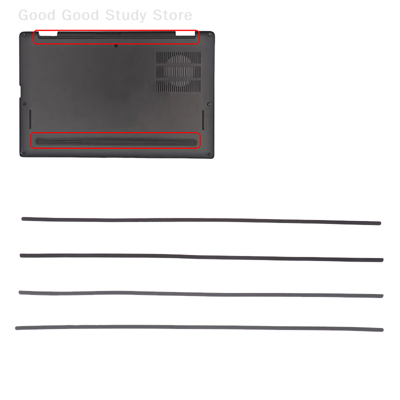 1/2 قطعة شرائط مطاطية للكمبيوت - مراجعة Laptop Accessories Sleeve وسعره