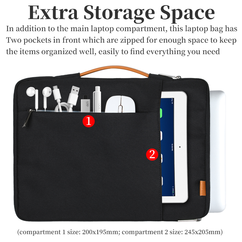 حقيبة حمل نحيفة للكمبيوتر المح - مراجعة Laptop Accessories Sleeve وسعره
