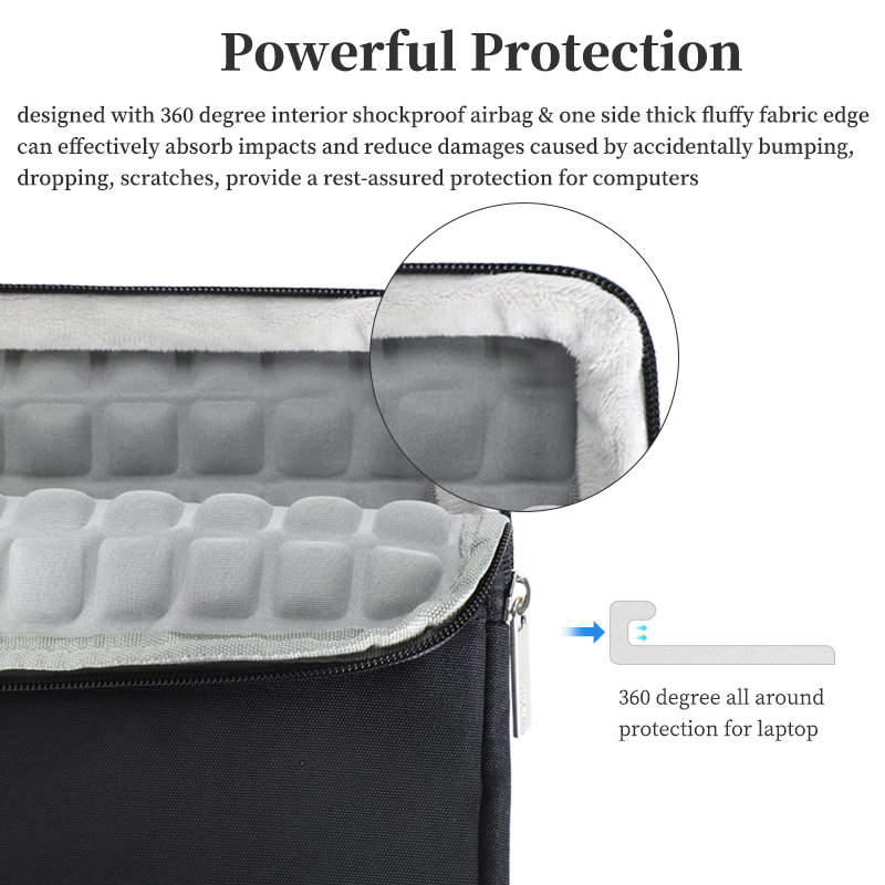 حقيبة حمل نحيفة للكمبيوتر المح - مراجعة Laptop Accessories Sleeve وسعره