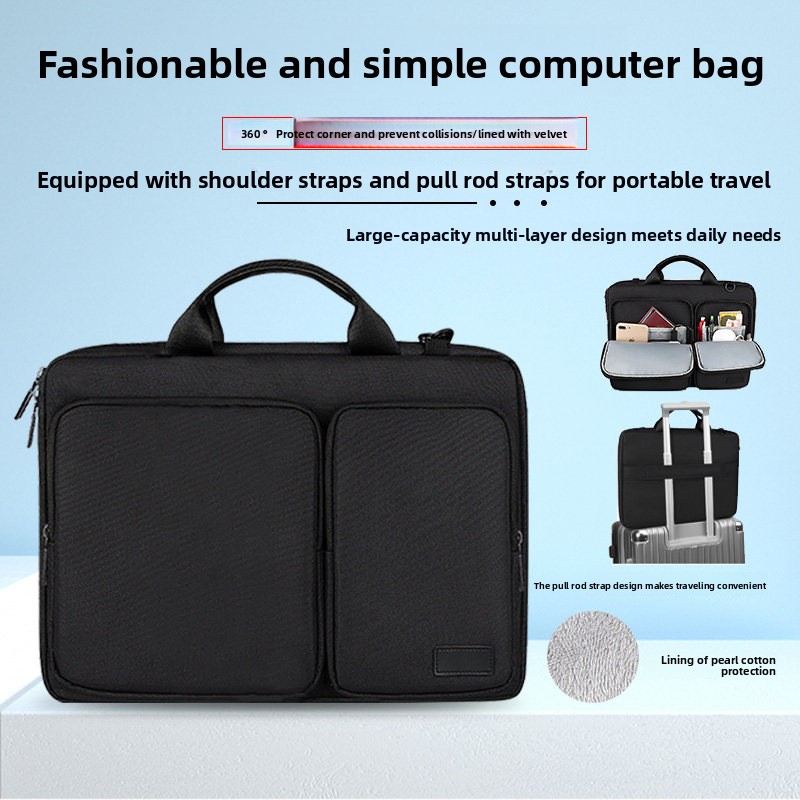 حقيبة كمبيوتر محمول حقيبة يد 1 - مراجعة Laptop Accessories Pouch وسعره
