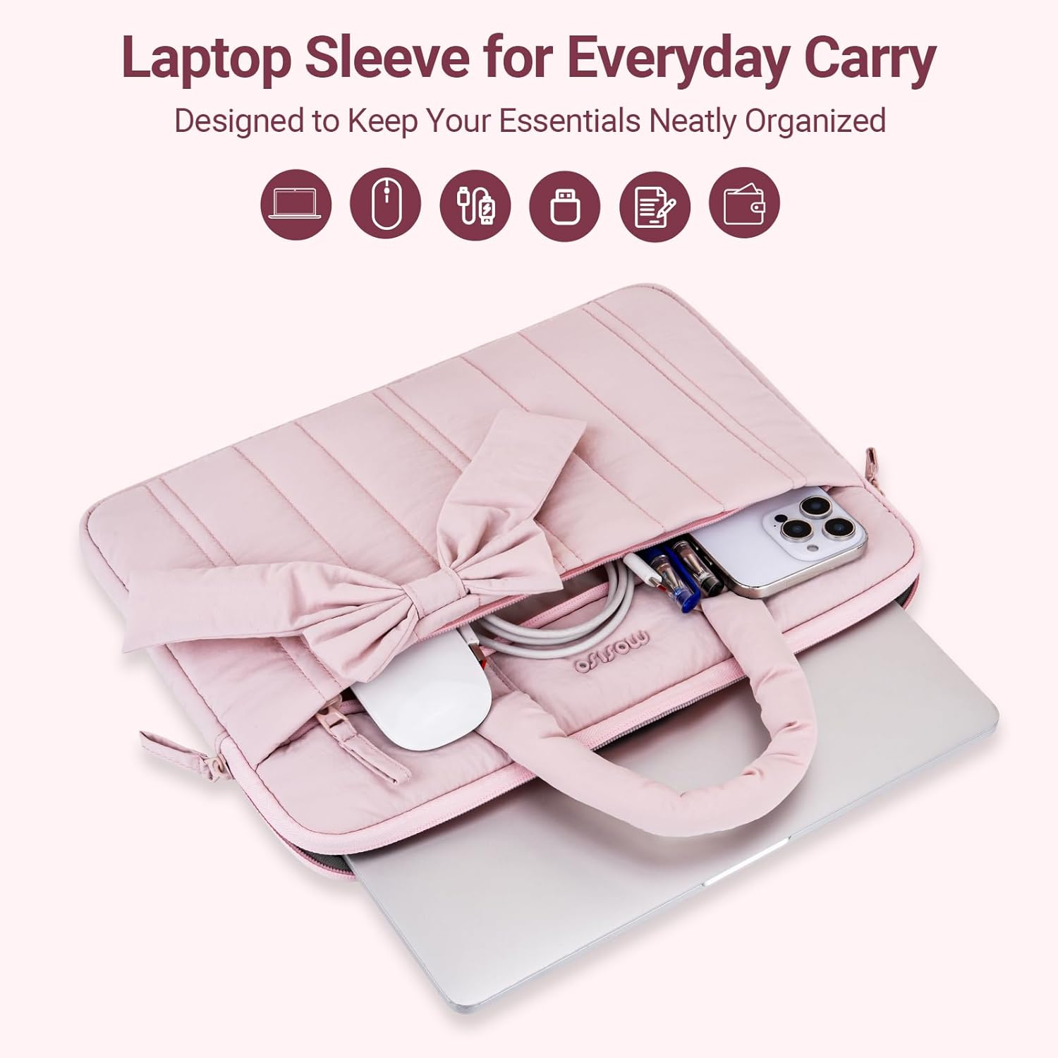 حقيبة لابتوب 13 13.3 14 15 بوص - مراجعة Laptop Accessories Sleeve وسعره