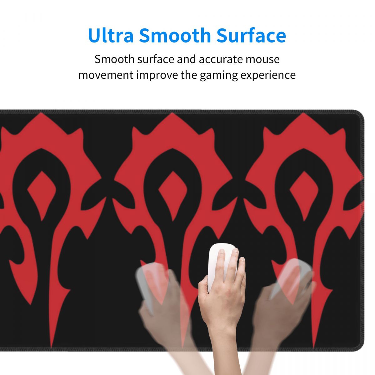 بساط فأرة كبير بشعار World Of  - مراجعة Laptop Accessories World وسعره