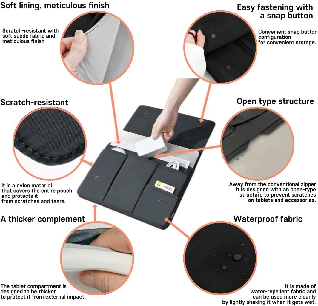 حقيبة كمبيوتر محمول حقيبة حمل  - مراجعة Laptop Accessories Sleeve وسعره