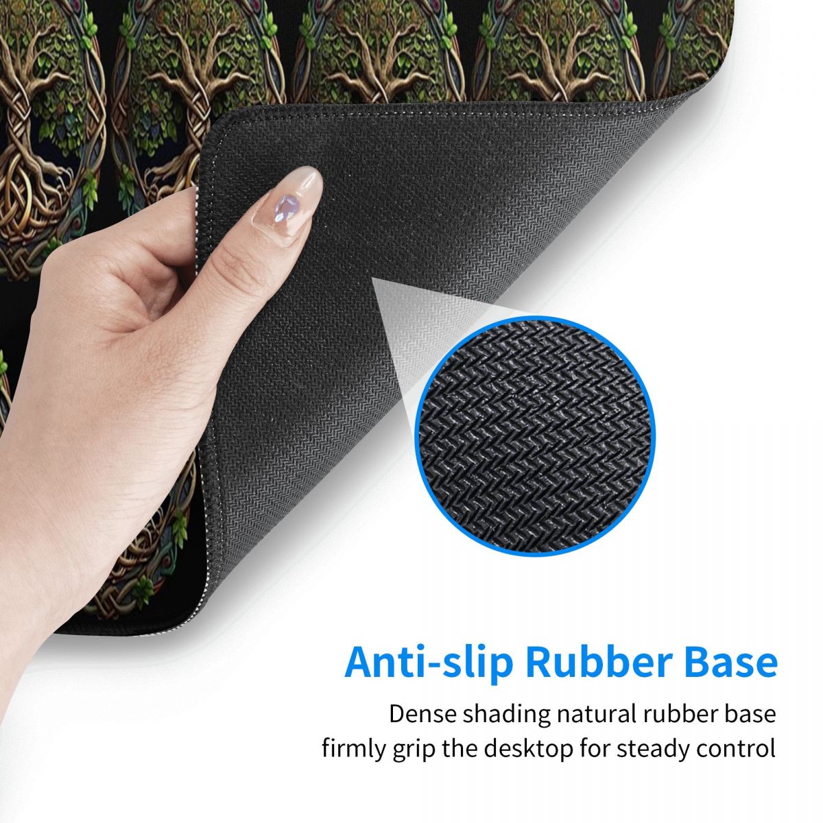 بساط فأرة كبير بتصميم شجرة الح - مراجعة Laptop Accessories World وسعره